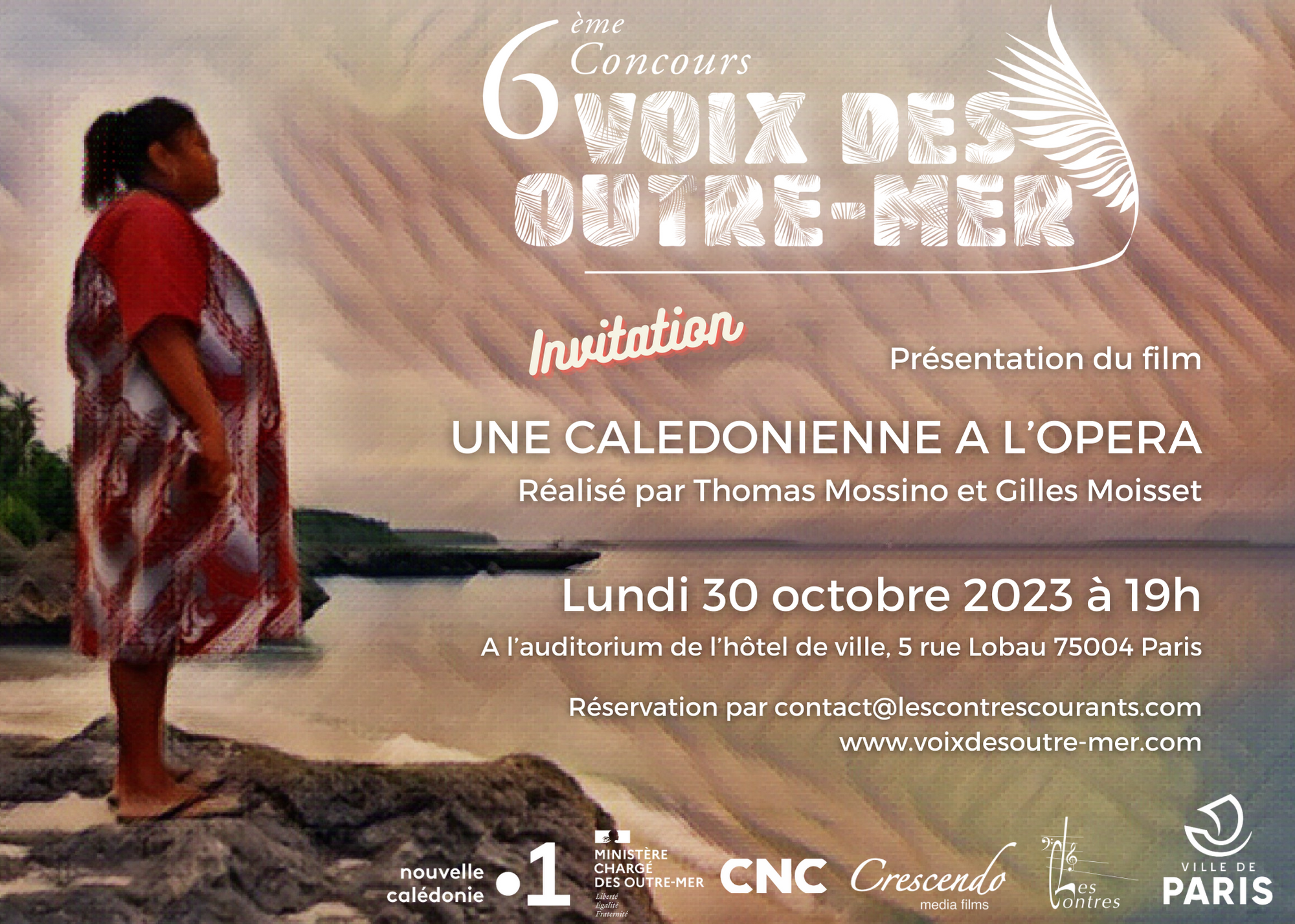 Projection : « Une Calédonienne à l’Opéra »